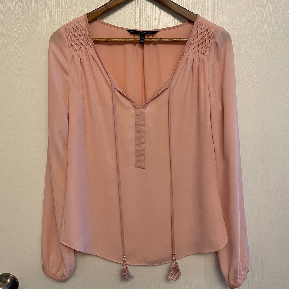WHBM Light Pink Blouse